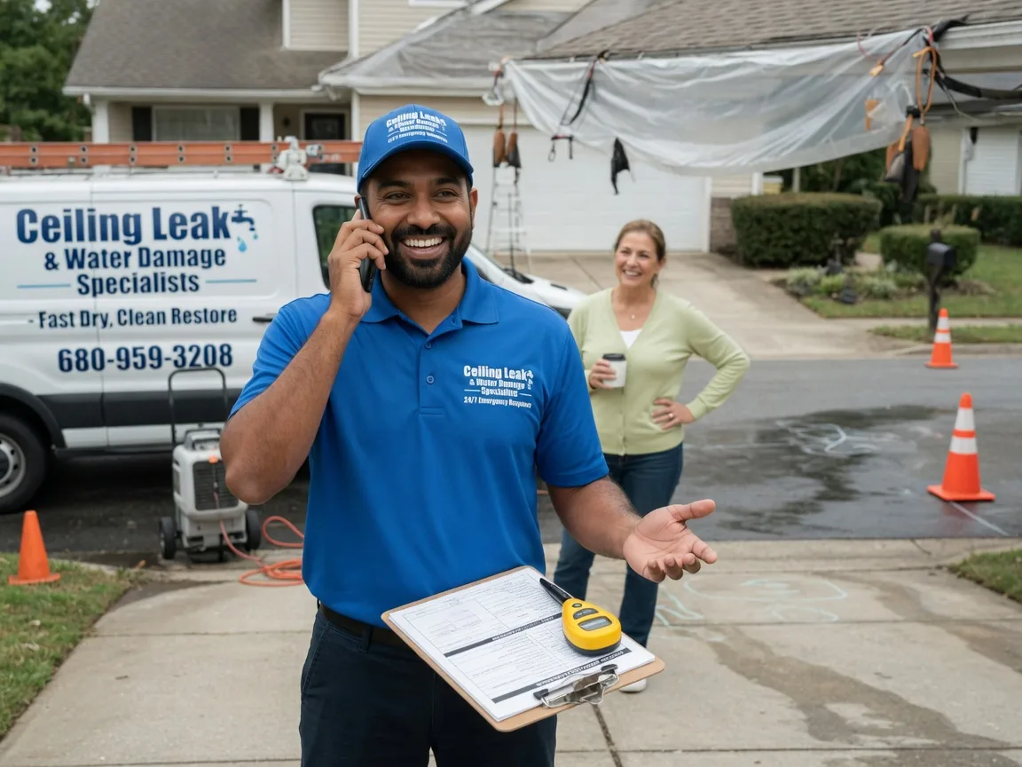 Ceiling Leak Cleanup Eddyville, KY FAQs